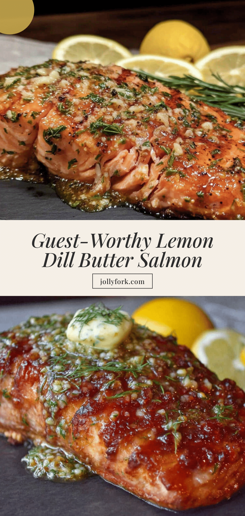 lemon dill butter salmon recipe