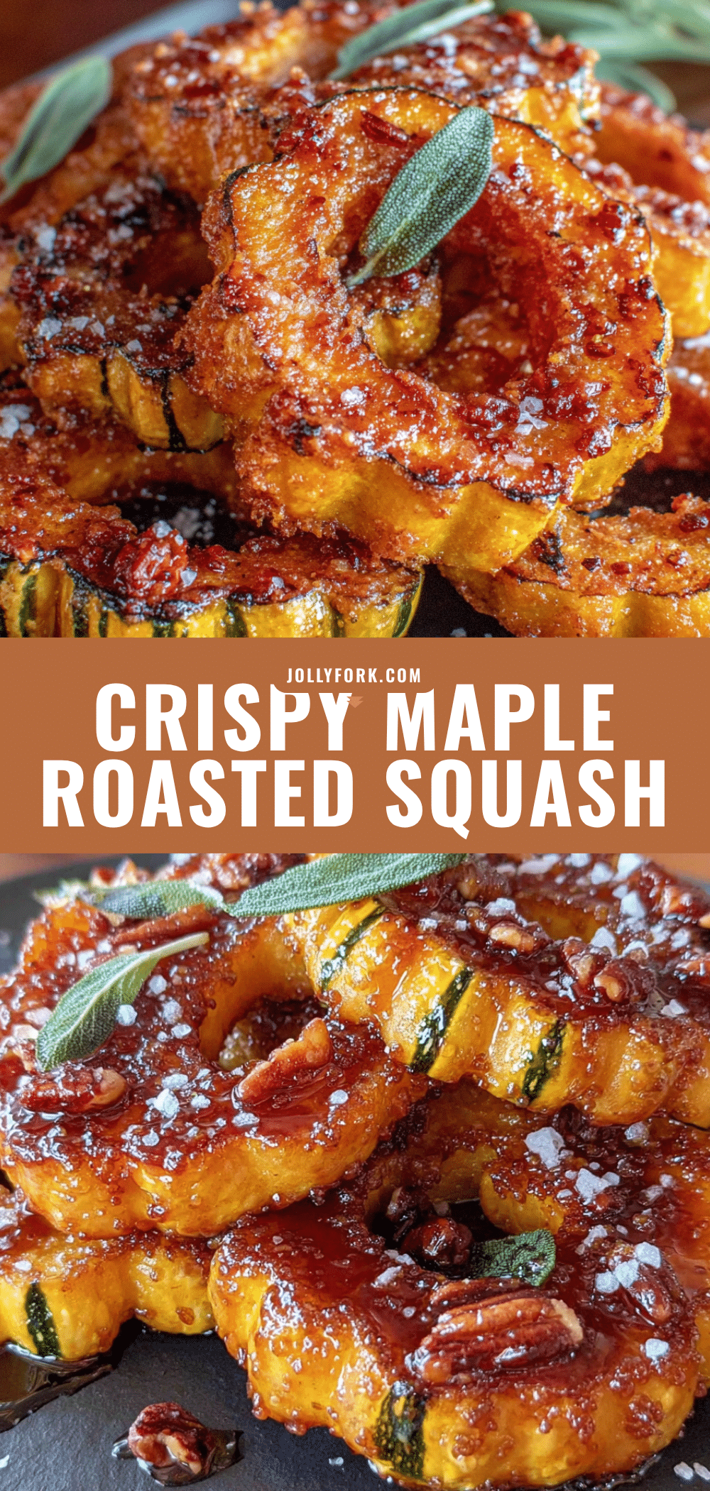 maple glazed roasted delicata squash recipe