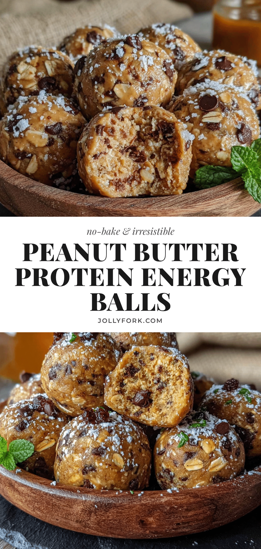 no-bake peanut butter protein energy balls recipe