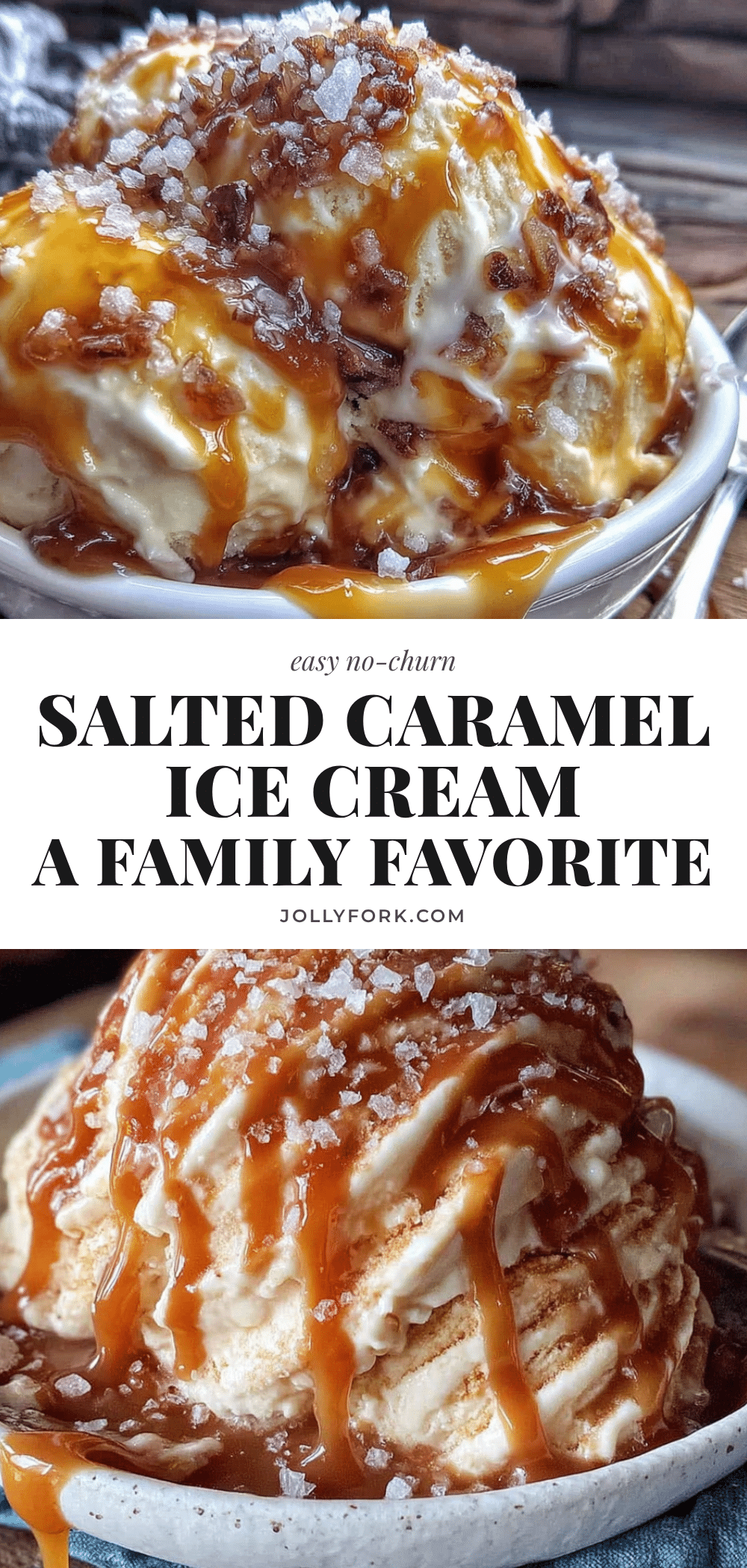 no-churn salted caramel ice cream recipe
