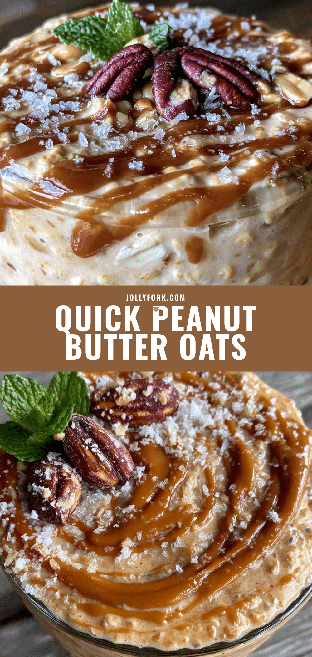 peanut butter protein overnight oats recipe