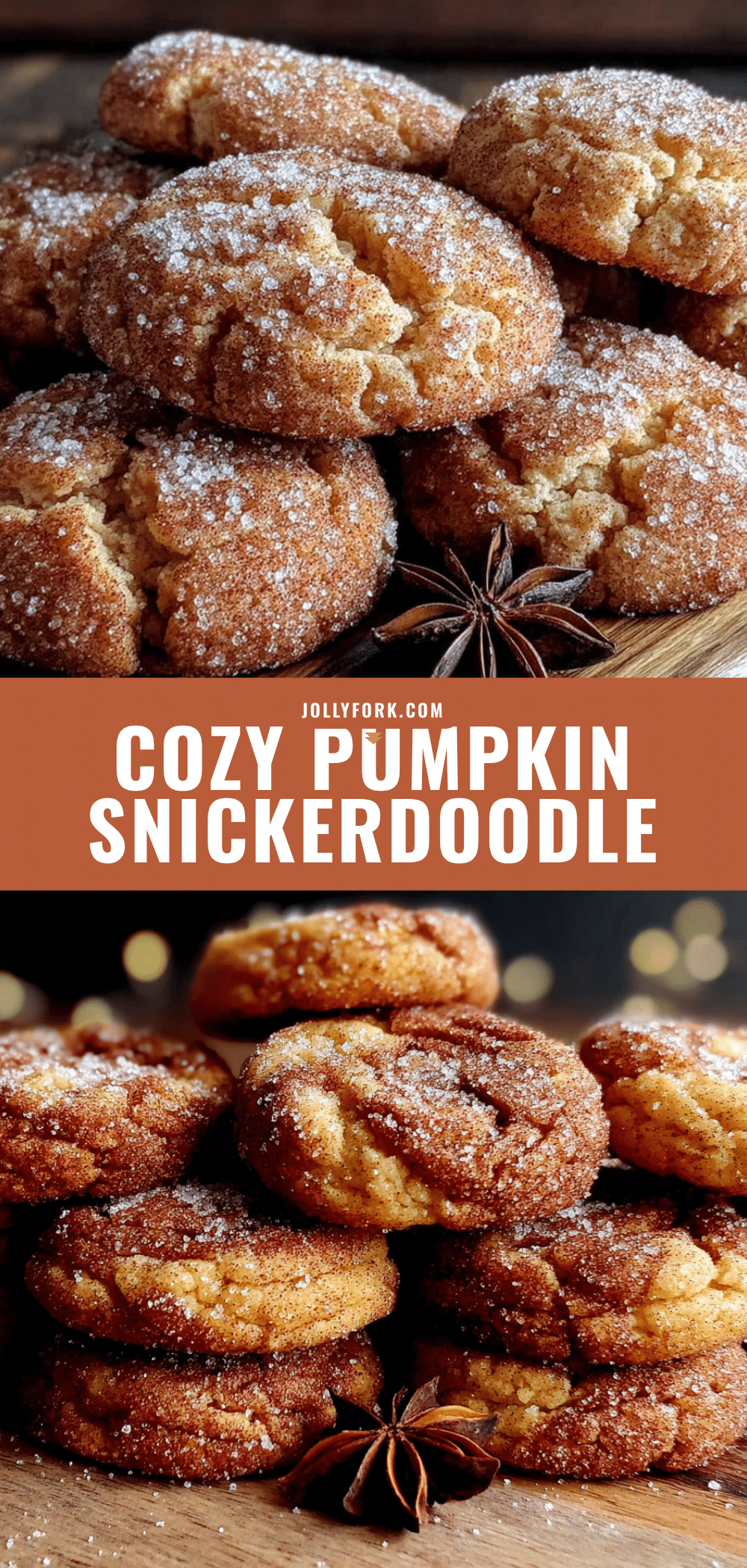 pumpkin snickerdoodle cookies recipe