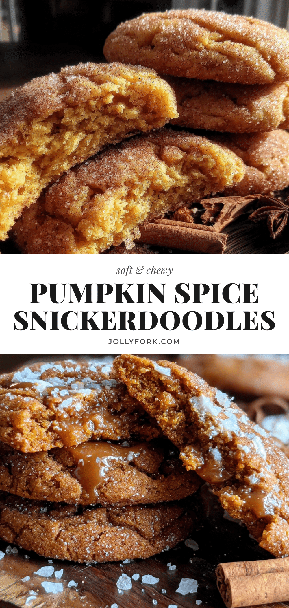 pumpkin snickerdoodle cookies recipe