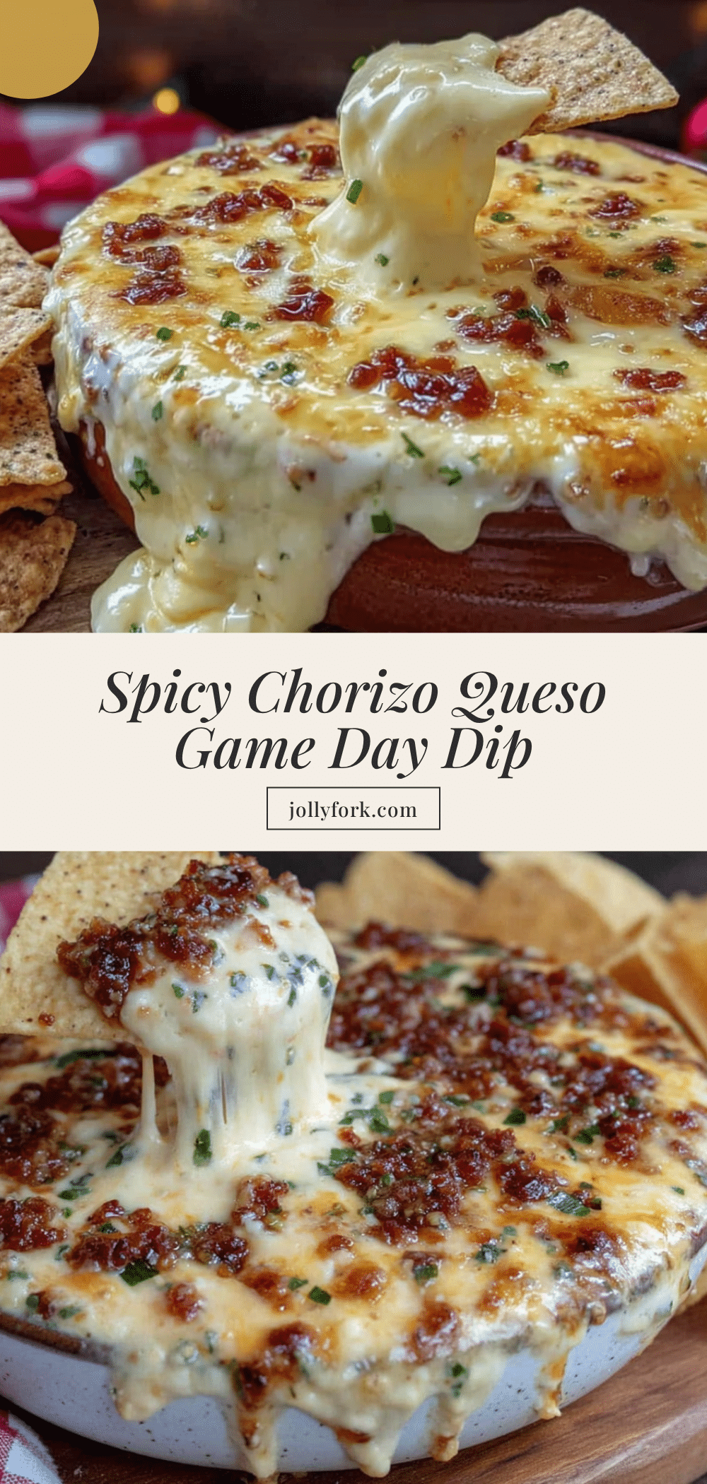 spicy chorizo queso dip recipe