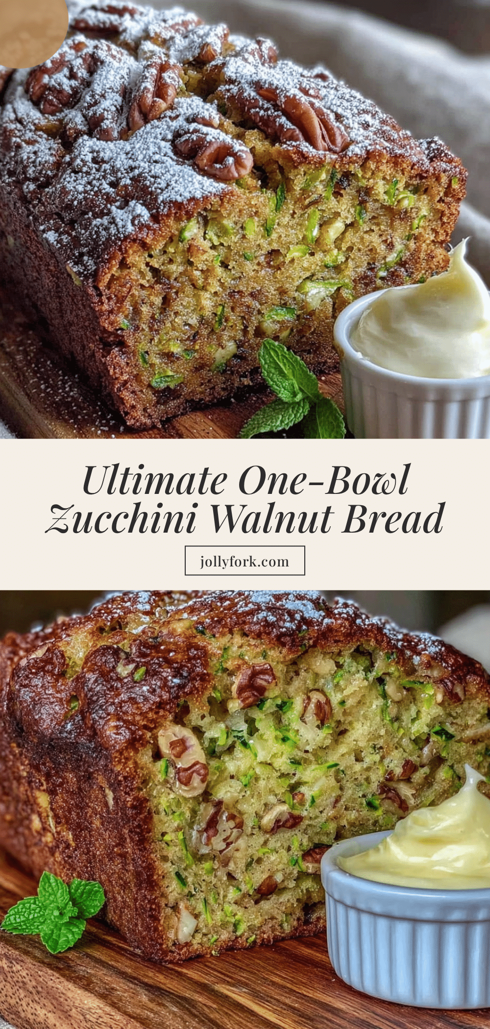 zucchini walnut bread recipe