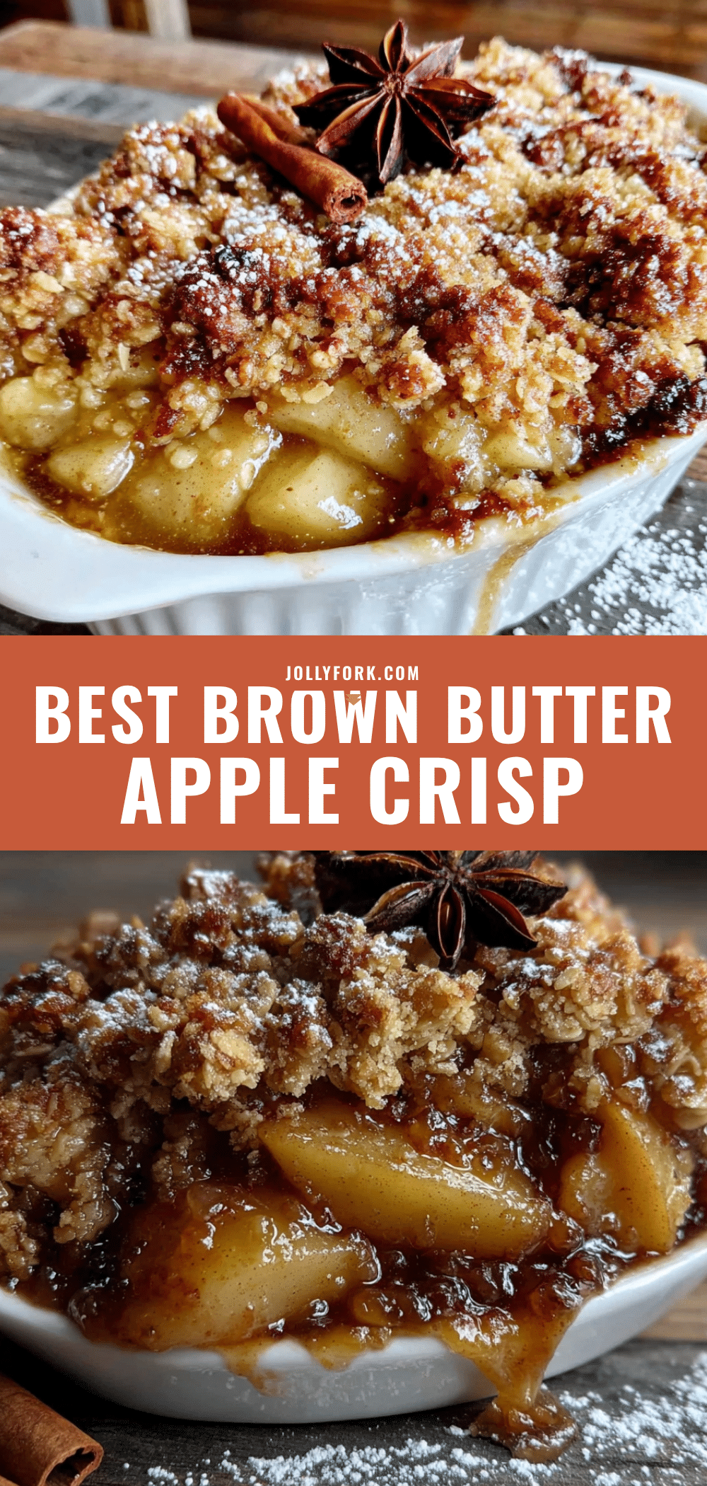 brown butter apple crisp recipe