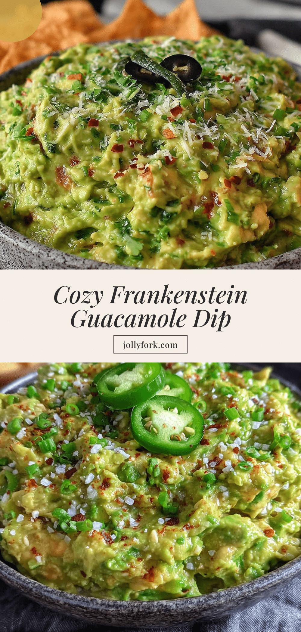 Frankenstein Guacamole Dip recipe