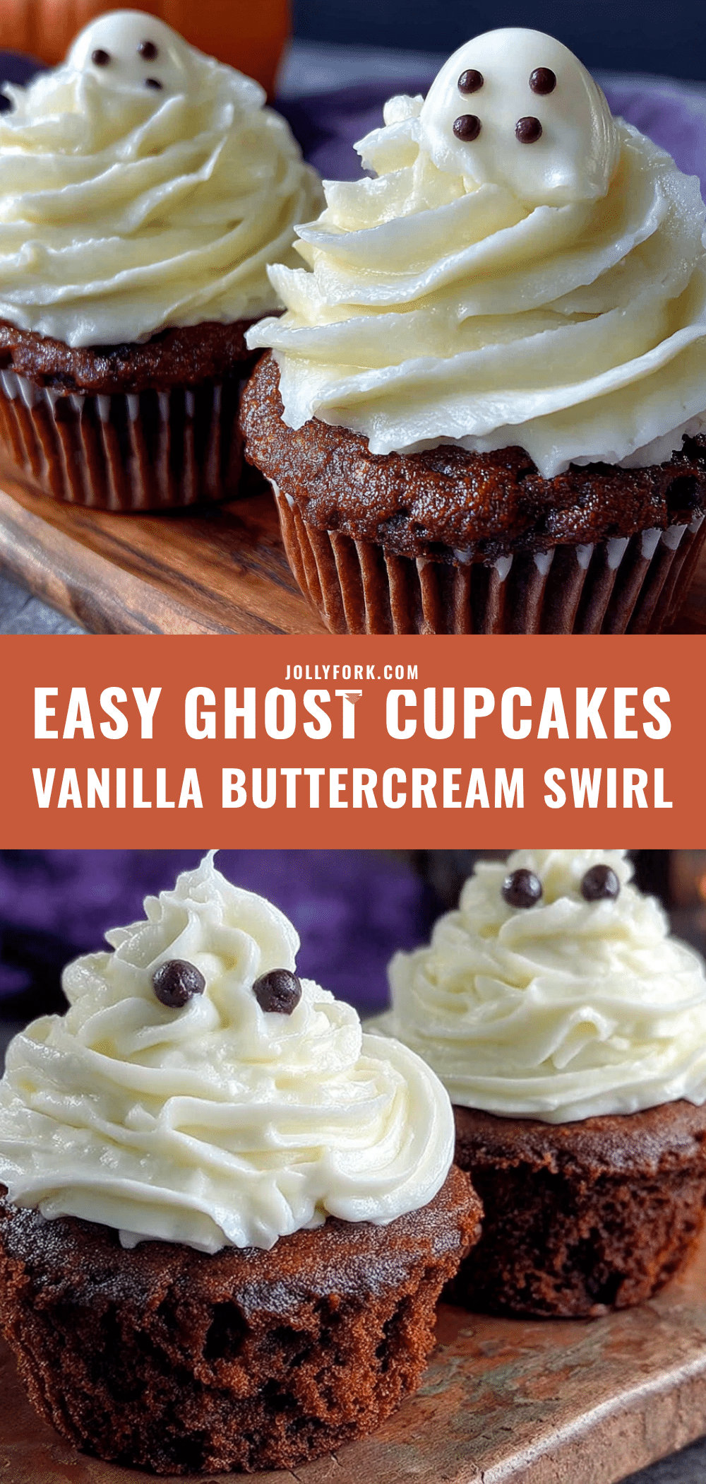 ghost cupcakes recipe