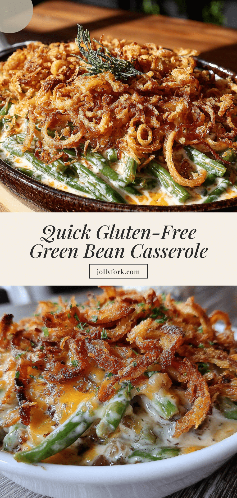 gluten-free green bean casserole recipe