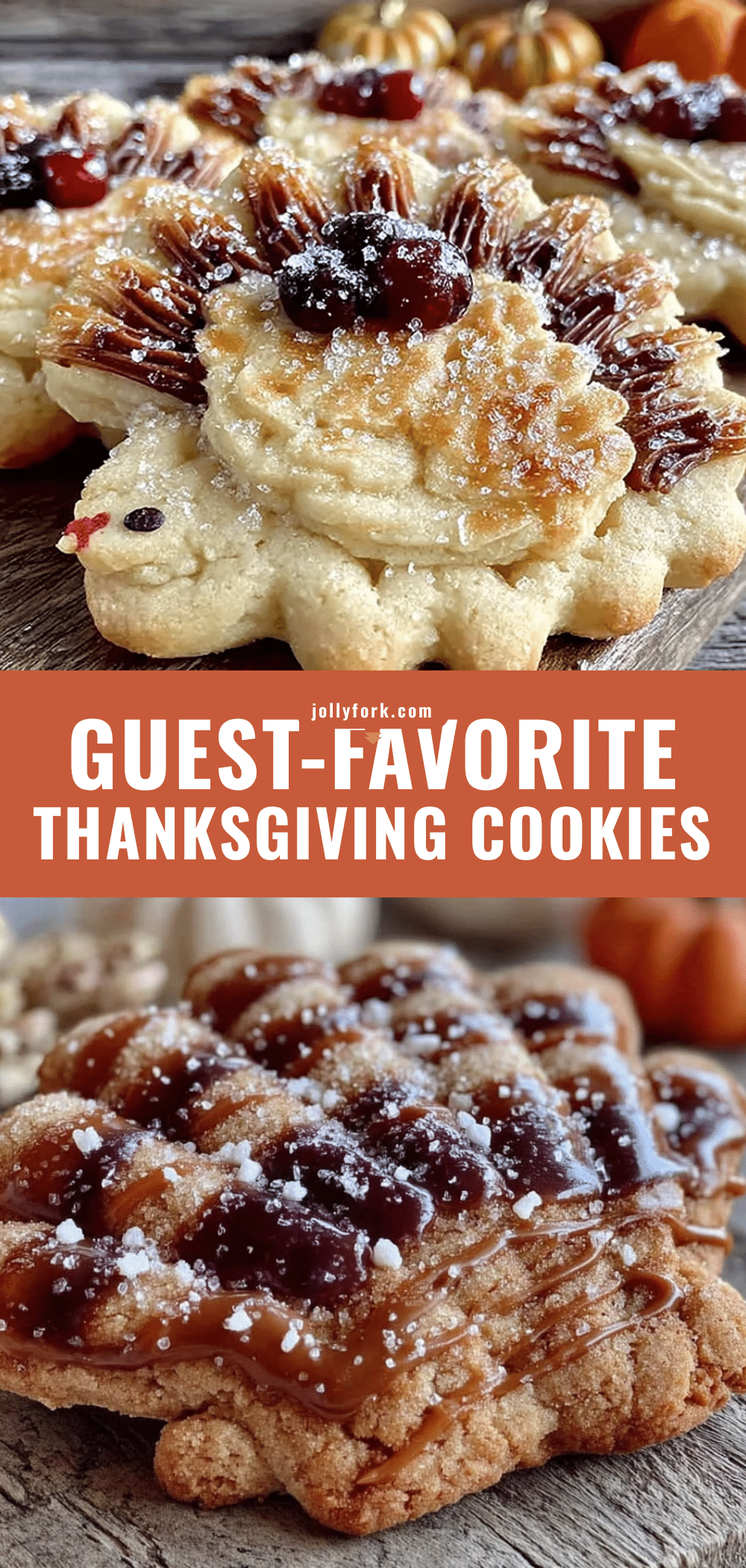 hand turkey sugar cookies recipe