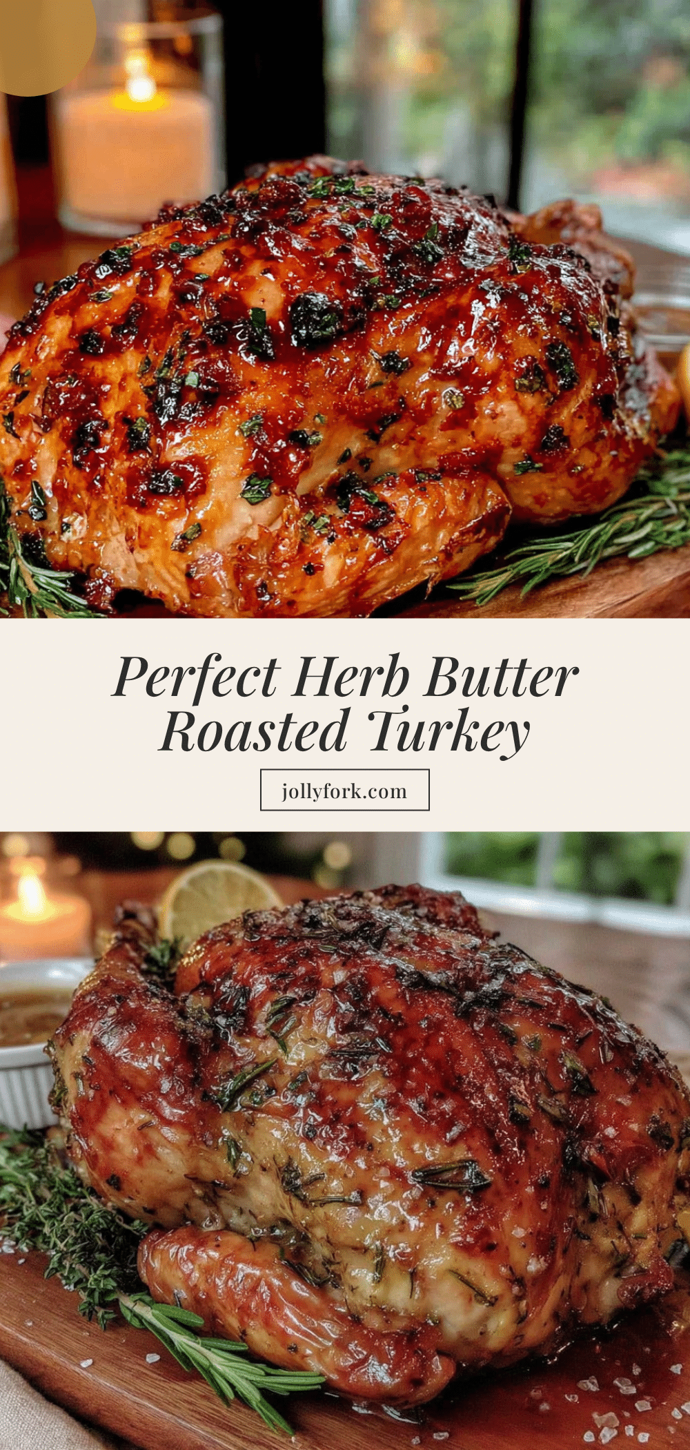 herb butter roasted turkey recipe