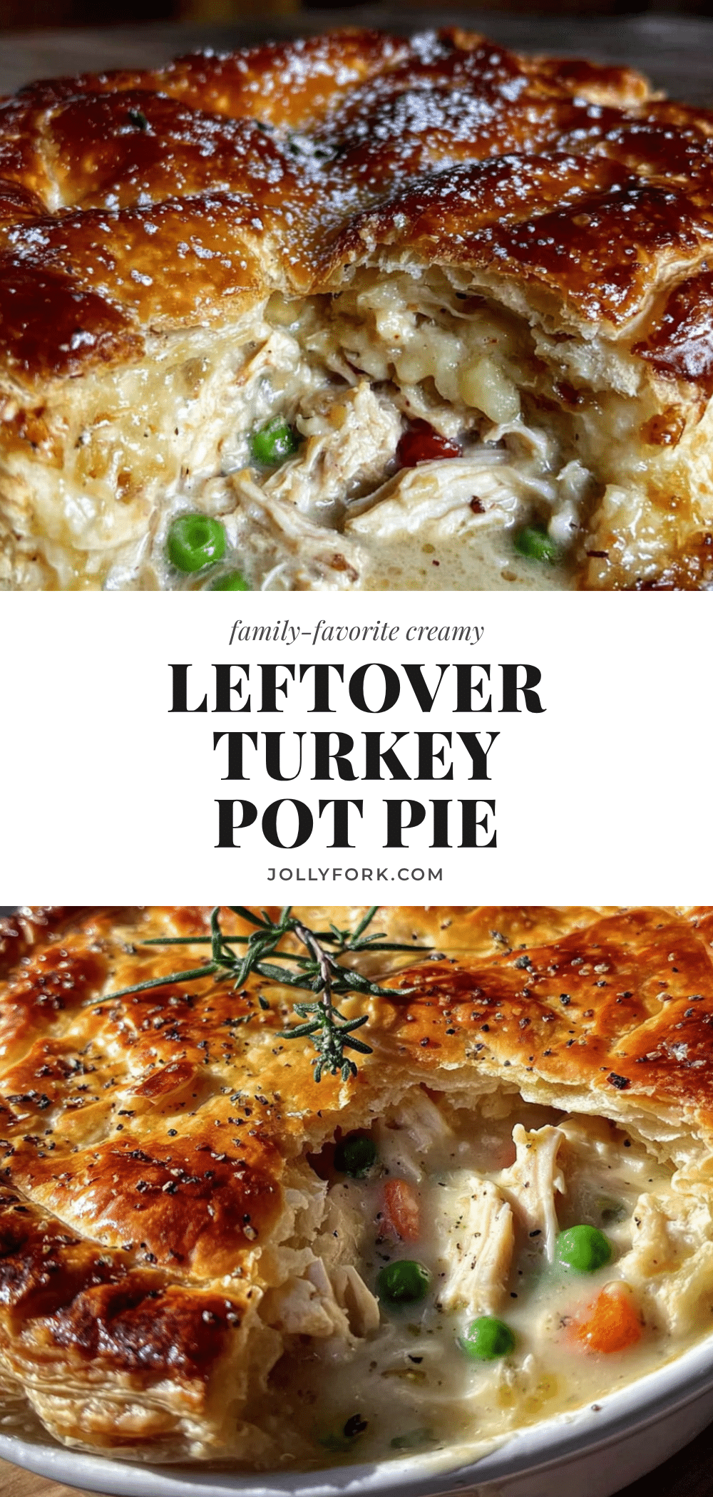 leftover turkey pot pie recipe