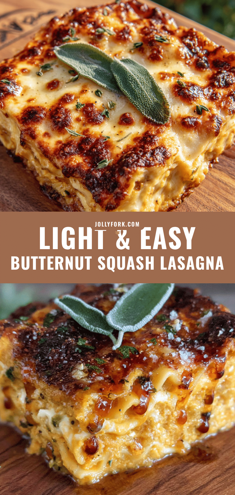 one-pan butternut squash lasagna recipe