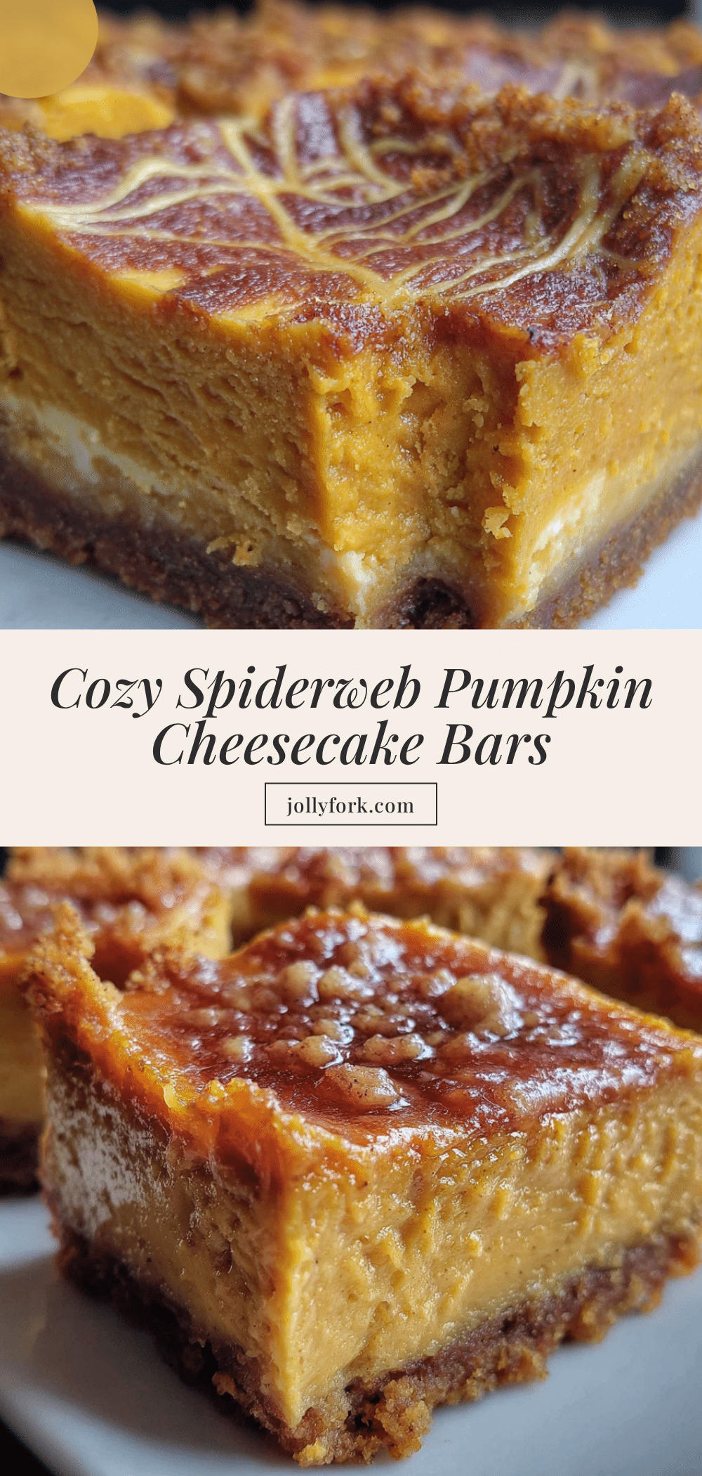 pumpkin cheesecake bars recipe