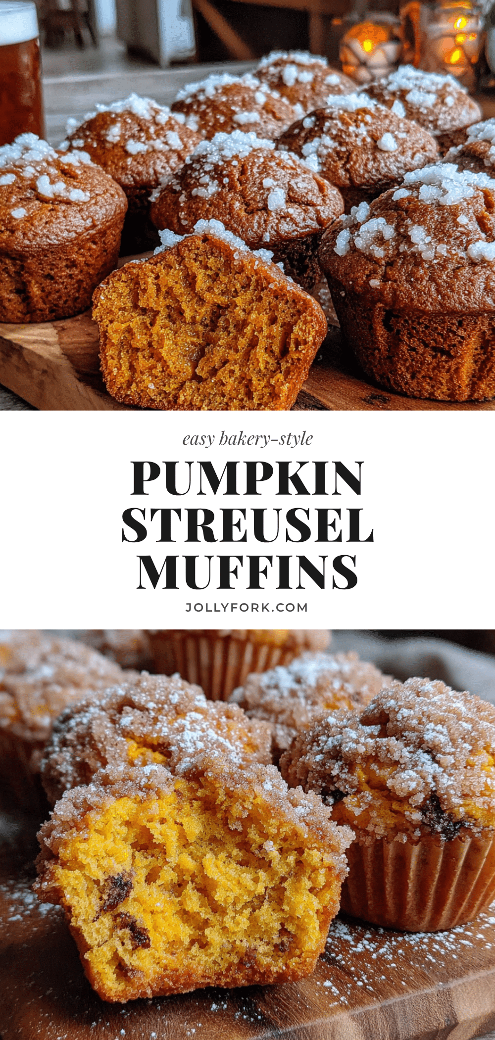 pumpkin streusel muffins recipe