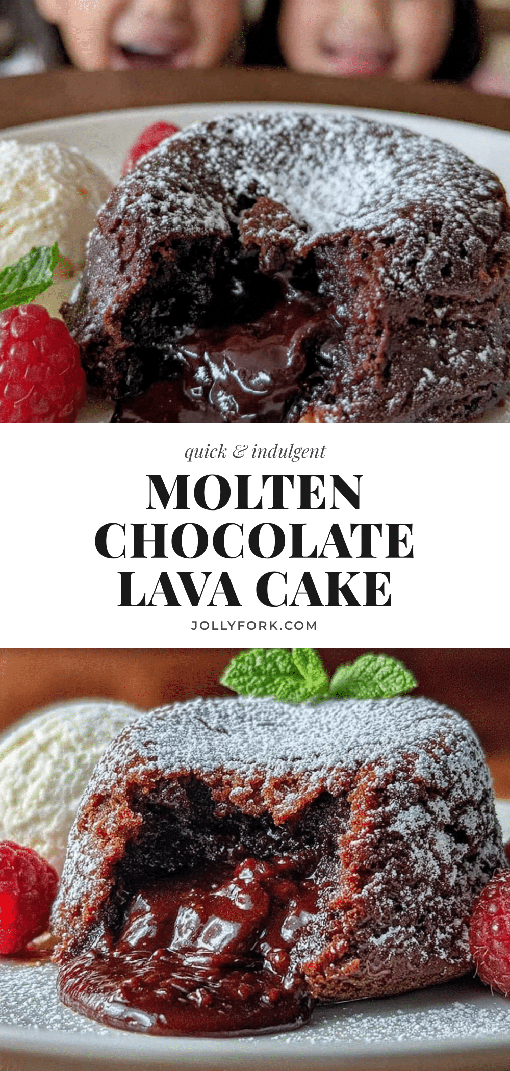 quick molten lava cake for two recipe
