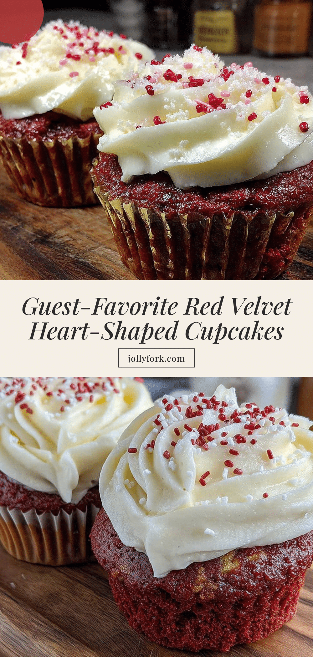 red velvet heart cupcakes recipe