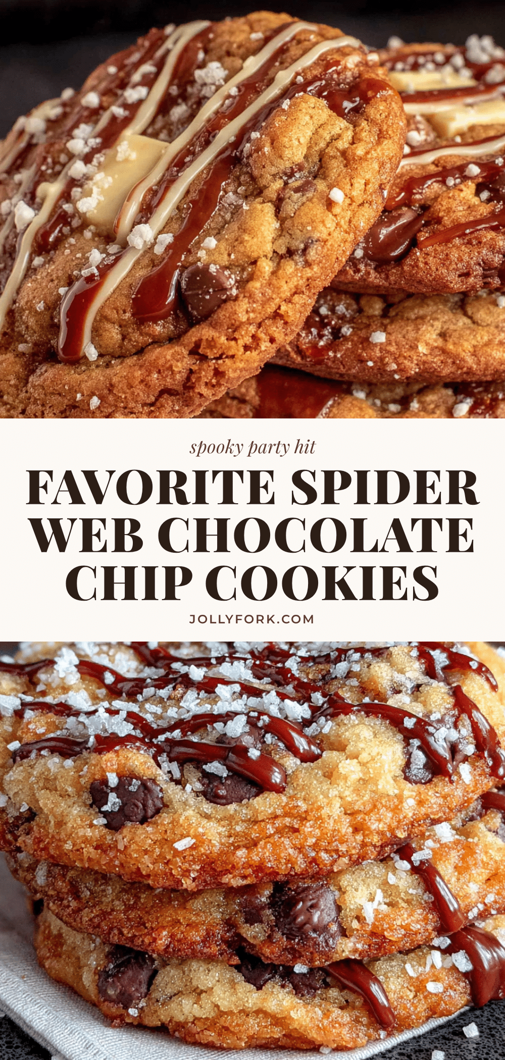 spider web chocolate chip cookies recipe