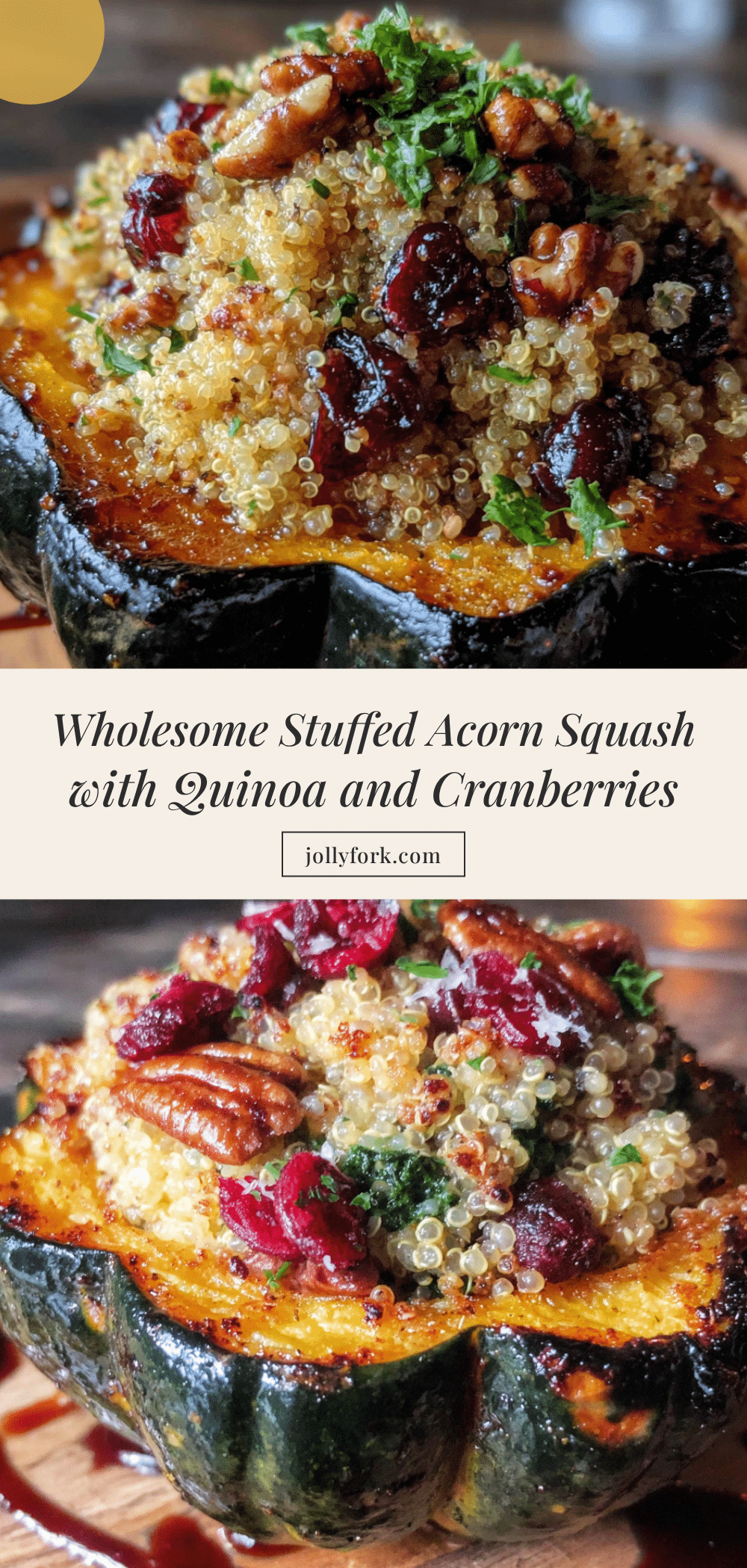 stuffed acorn squash recipe