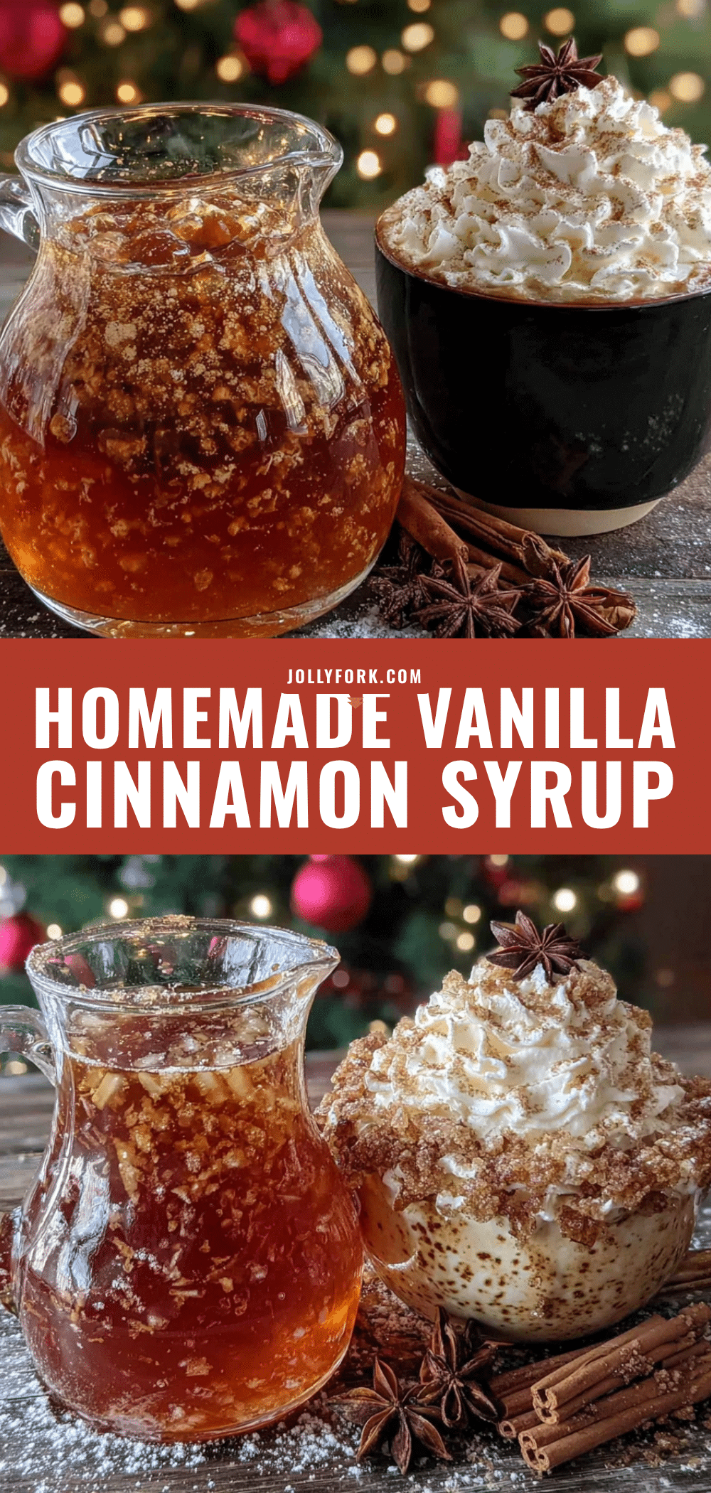 vanilla cinnamon syrup recipe