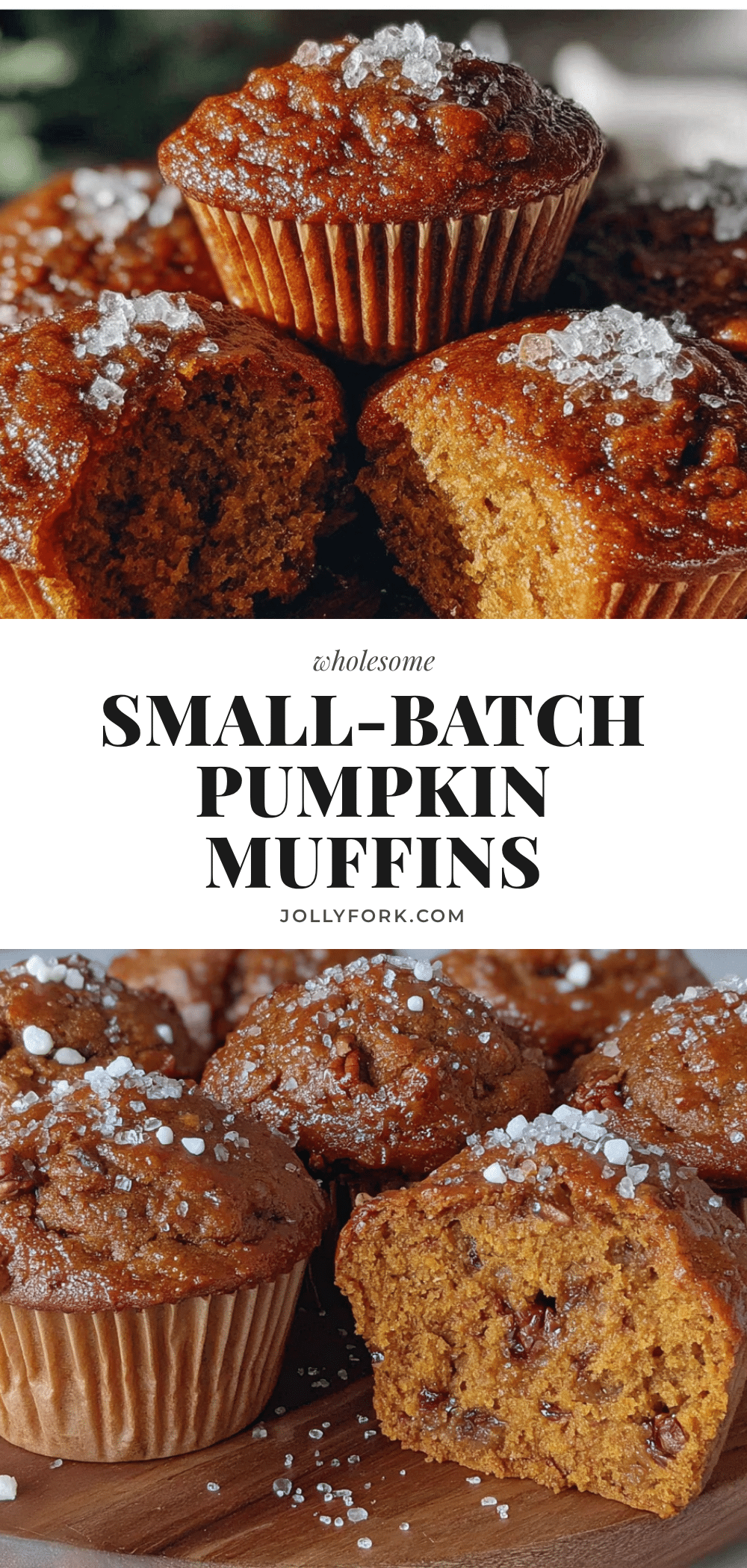 wholesome small-batch pumpkin muffins recipe